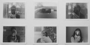Fotoserie von Antonie als ein Beispiel aus der Schwarz-Weiß-Fotografie-Ausstellung