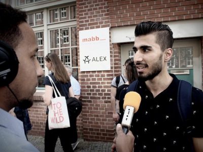 „…man muss für Themen wirklich brennen…“ - Medien machen in Berlin