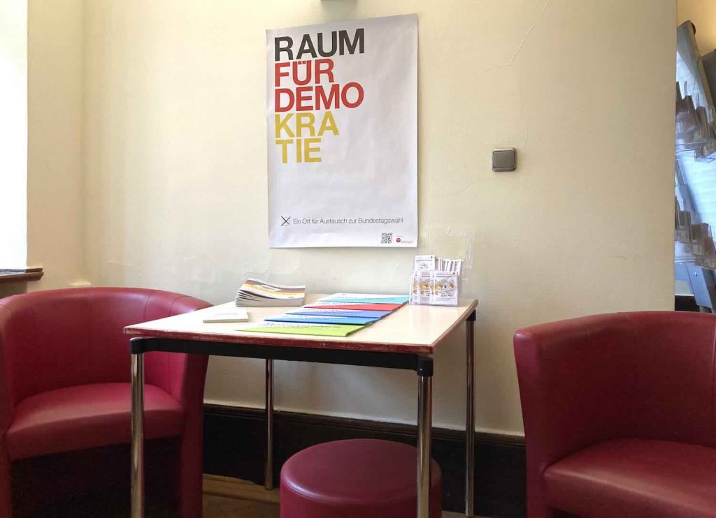 Raum für Demokratie: Austauschort zur Bundestagswahl